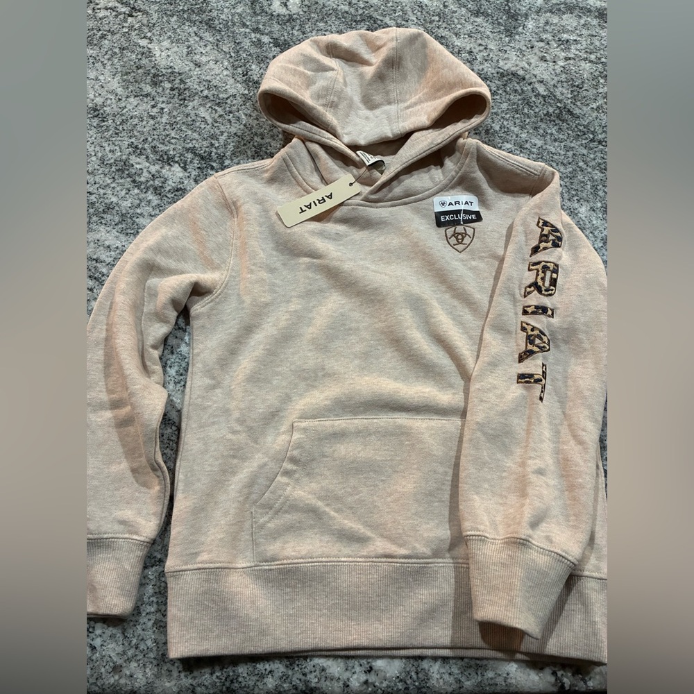Ariat Girls Tan Hoodie